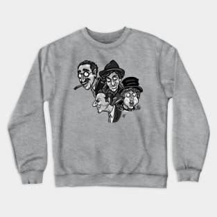 The 4 Marx Brothers Crewneck Sweatshirt